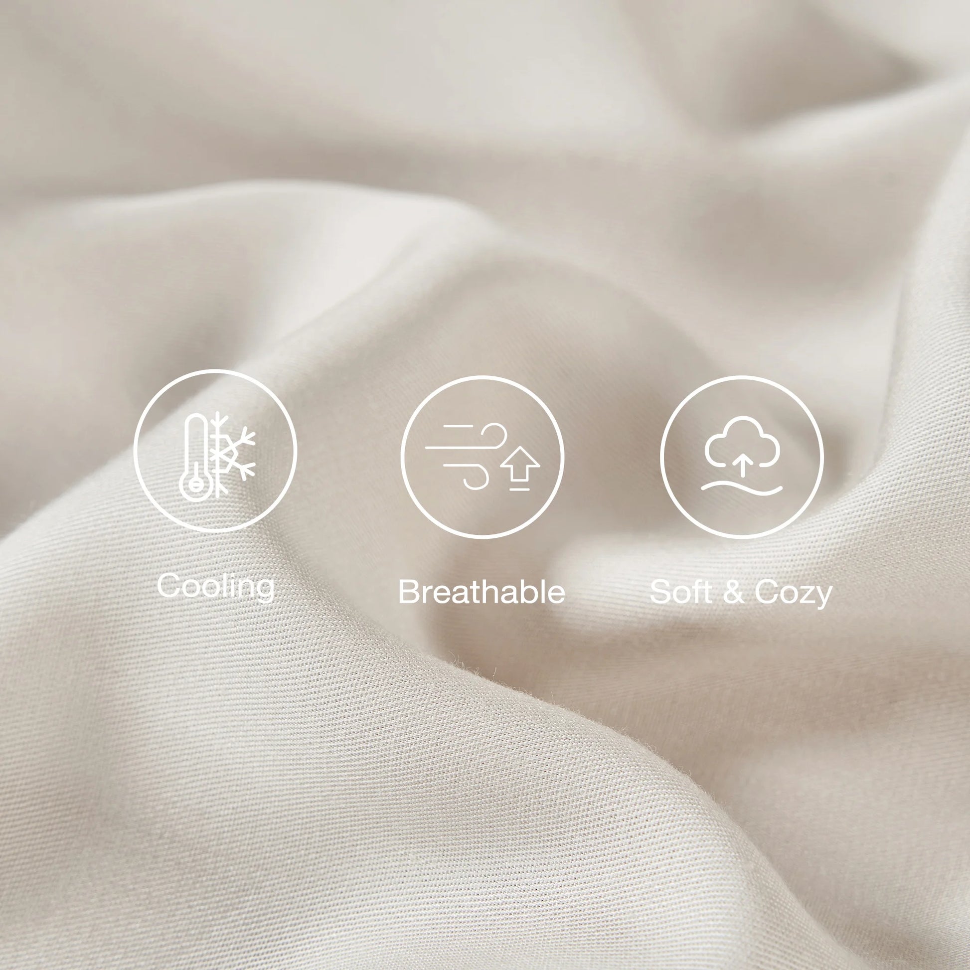 Bamboo Cooling Sheets – Soft, Breathable, Hypoallergenic | 4-Piece Set