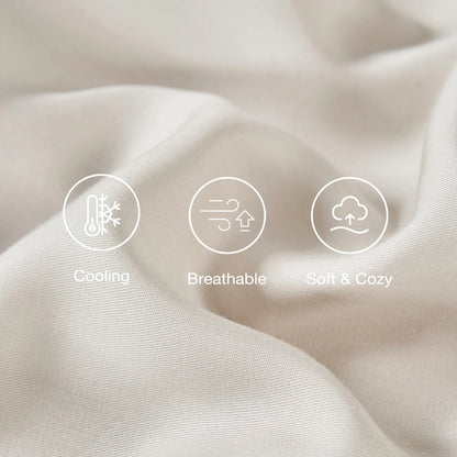 Bamboo Cooling Sheets – Soft, Breathable, Hypoallergenic | 4-Piece Set