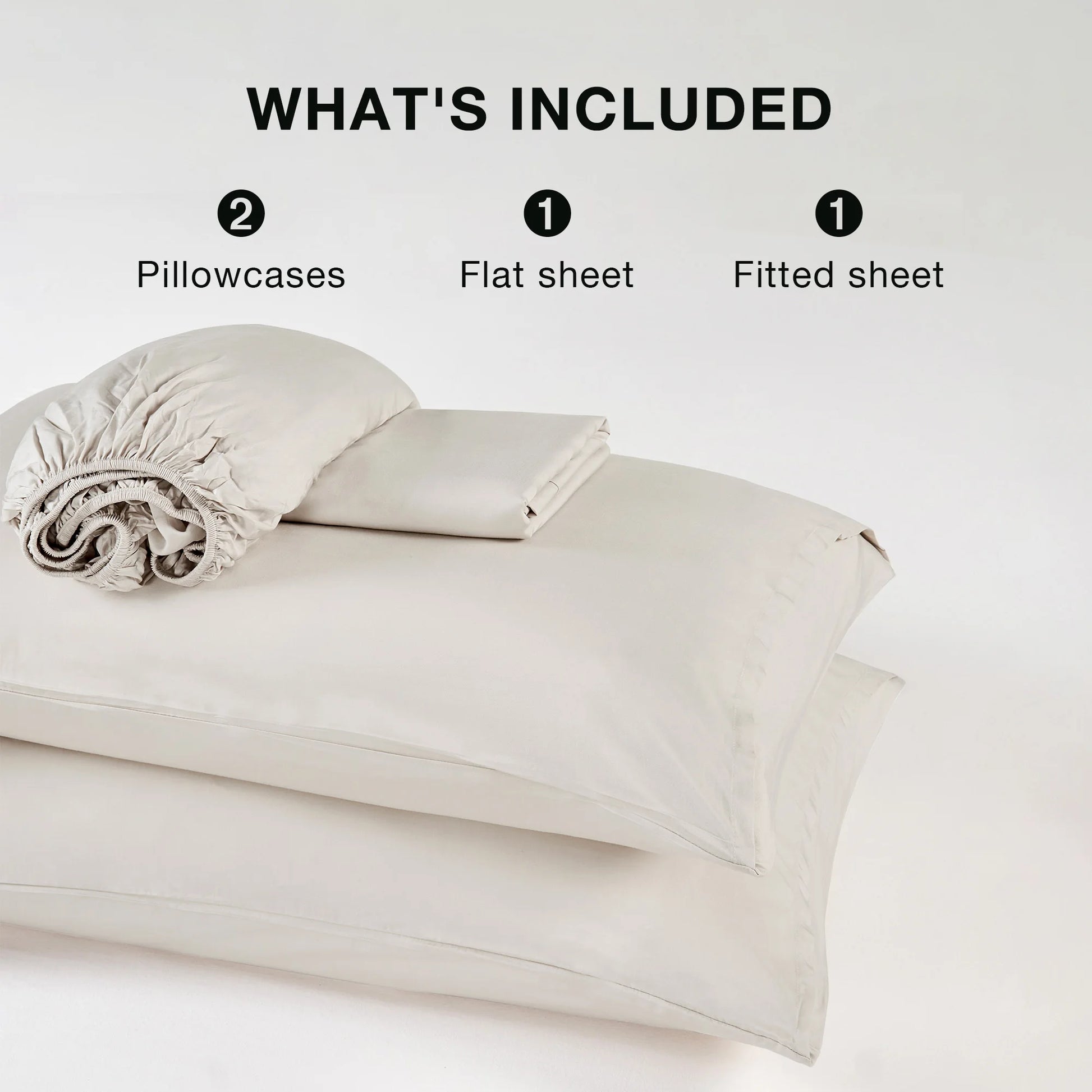 Bamboo Cooling Sheets – Soft, Breathable, Hypoallergenic | 4-Piece Set